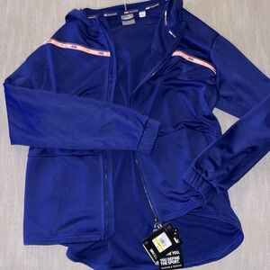 NWT— PUMA— HOODED JACKET— ROYAL BLUE— SIZE M— MATCHING PANTS— MATCHING SHIRT
